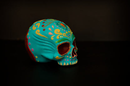 Day Of The Dead Skull (Hand Painted Finish)