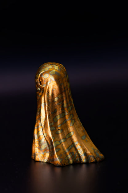 Skull Ghost (Variegated Gold Leaf)