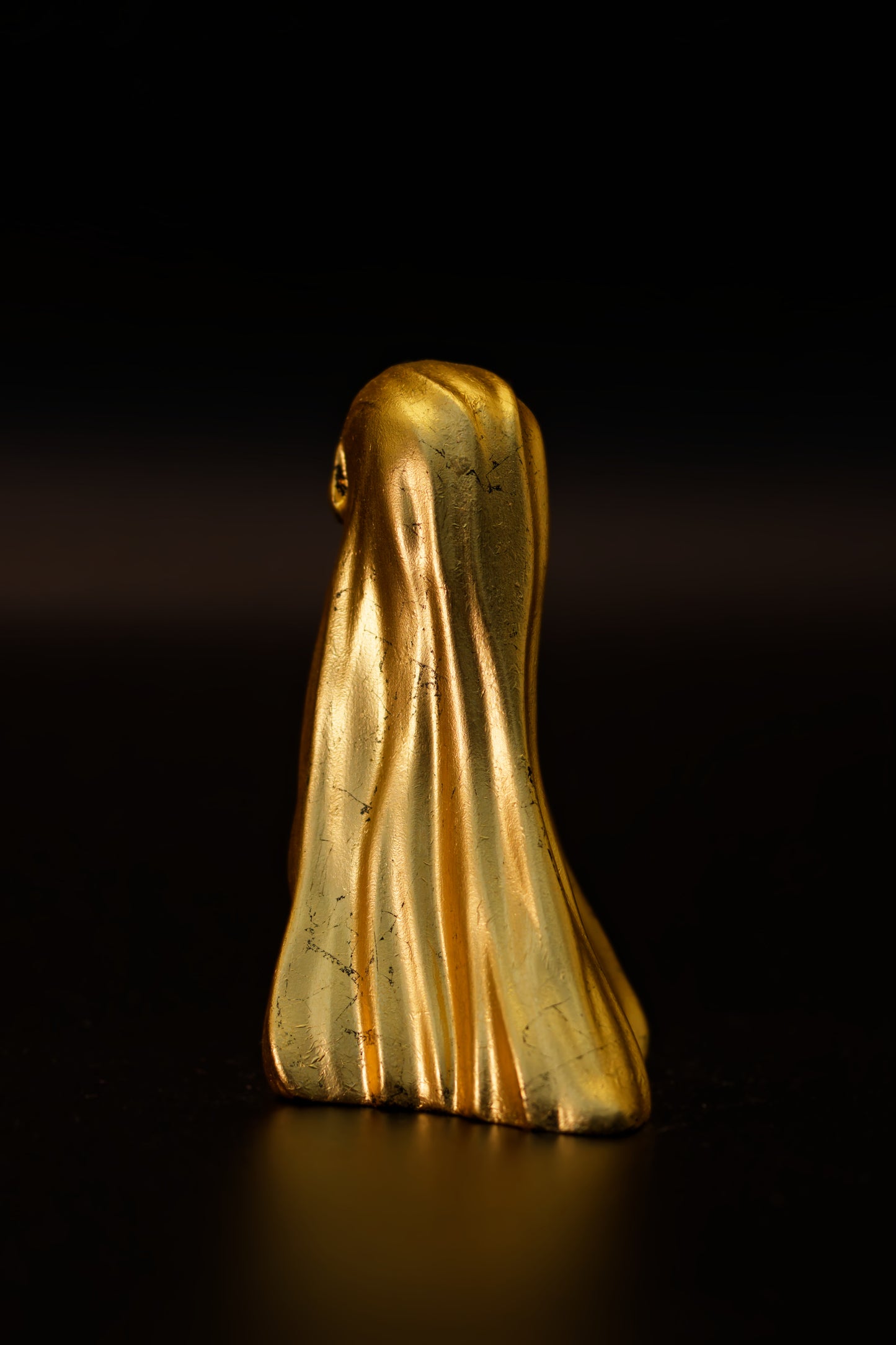 Skull Ghost (Gold Leaf)