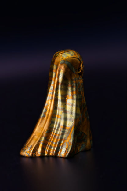 Skull Ghost (Variegated Gold Leaf)