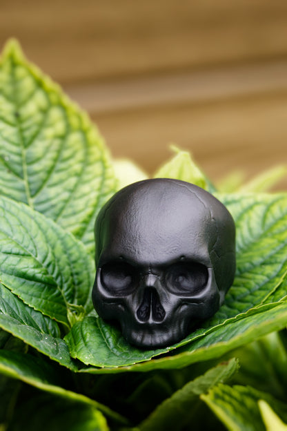 Skull Ornament (Satin Black)