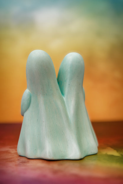 Yin & Yang The Siamese Ghosts (Hand Painted Finish)