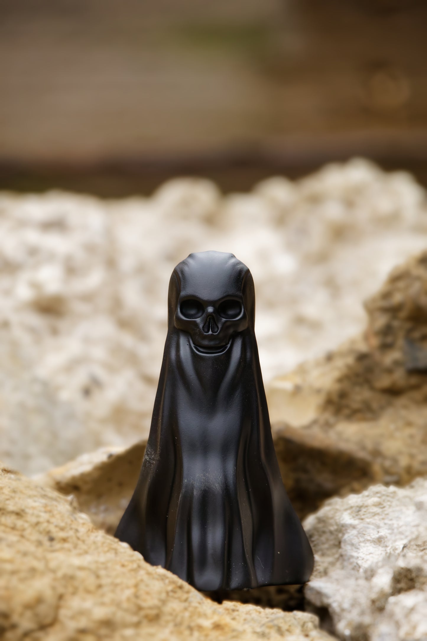 Skull Ghost (Satin Black)