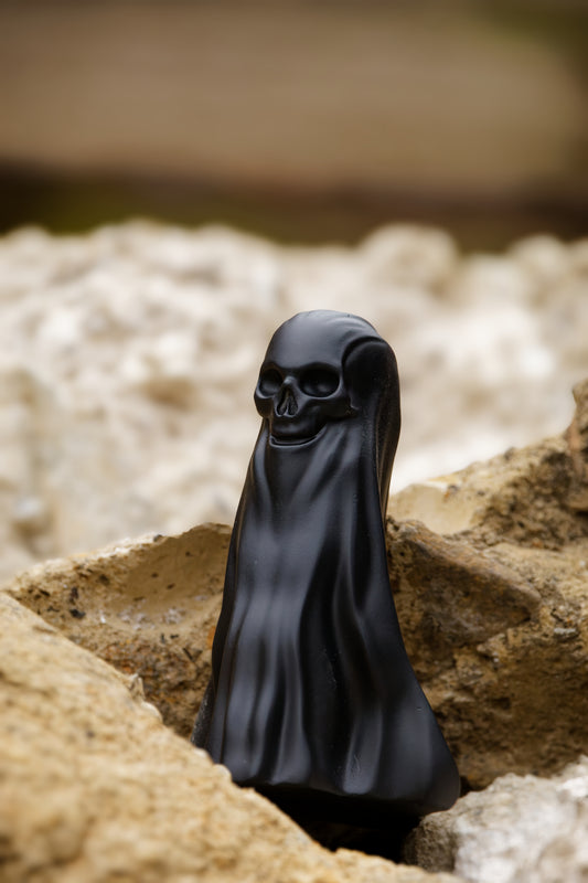 Skull Ghost (Satin Black)